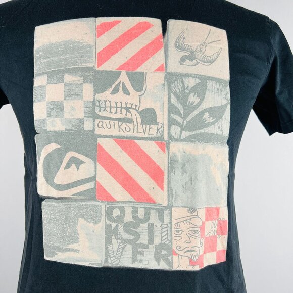 Quiksilver Born From The Sea Medium T-Shirt Shirt - Picture 2 of 5